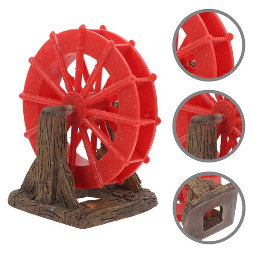 Fish tank windmill feature - tank,