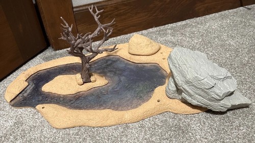 Schleich watering hole - schleich, tree