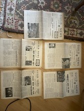 Guild News University of Birmingham Newspaper 14 Feb 1952 and 4 others vinatge