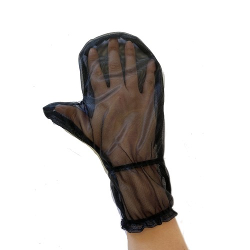 Purple turtle midge mittens - turtle,