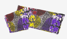 Ankara purple Cloth Hair Scarf African Print Large Headscarf, Headwrap, Head Tie