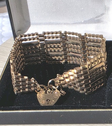 Vintage 1978 9ct - gold, bar