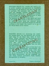 ROLEX Translation Paper OYSTERQUARTZ 17013 17014 569.00.35.9.96 FULL SET 1996