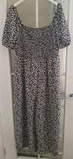 Women's Floral Jumpsuit Size 3XL