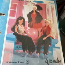 Fashion Doll KNITTING PATTERN Wendy DK Barbie Clothes