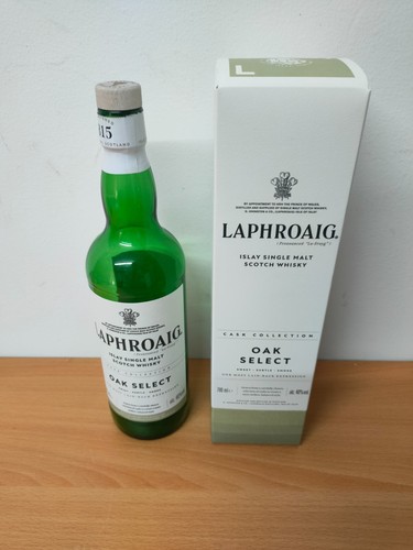 Empty laphroaig oak select - laphroaig,