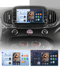 DAB+ Android14 For FIAT 500 2016-2019 Apple CarPlay Car Stereo Radio GPS 2+64GB
