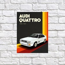 Audi Quattro 1980-1991, Retro