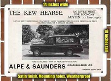 Metal Sign - 1970 Austin FX4