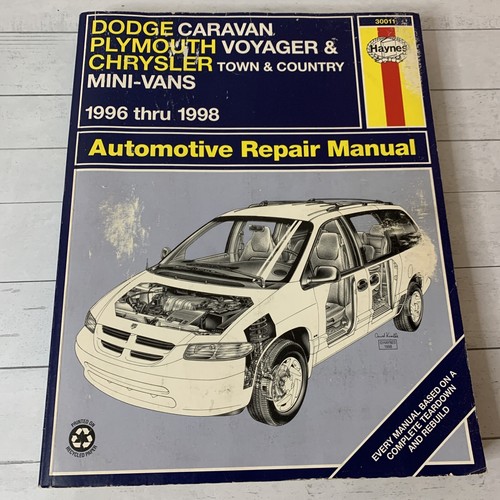 Haynes dodge caravan 30011 - caravan,