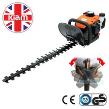 Petrol Hedge Trimmer Lightweight 2 Stroke Engine Garden Hedgetrimmer Multi Angle