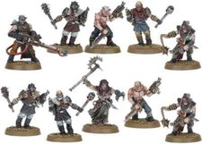 40K Dark Vengeance Chaos Cultists Multi (Unassembled & Basecoated Abaddon Black)