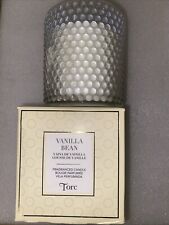 Torc Vanilla Bean Candle 65 Hours Beautiful Holder Irish ☘️ Luxury
