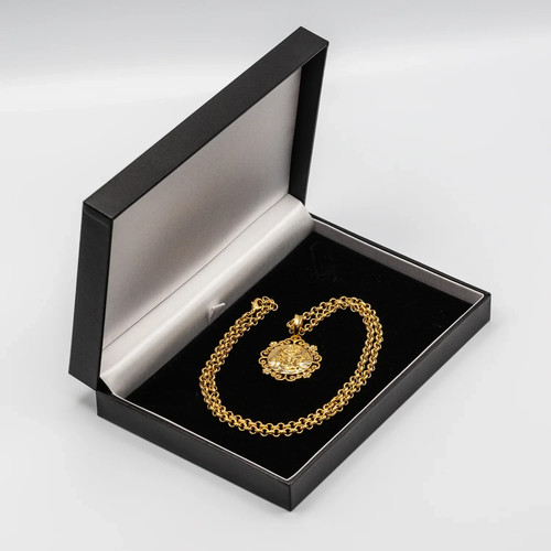Men 9ct gold filled st - gold,