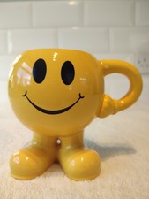 Rare Vintage Yellow Ceramic