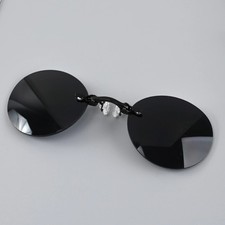 Clip On Nose Glasses Round