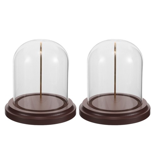 2pcs clear glass - 2pcs,