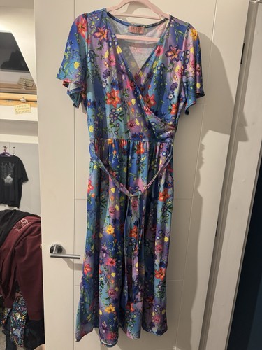 Popsy midi dress osanna - midi, 14