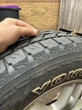 235/70/17 Yokohama Geolandar All Terrain Tyres with Landrover 17 Wheels 4x4