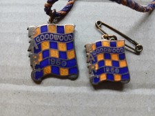 BARC. Goodwood badges 1960