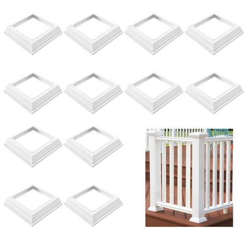 Pcs vinyl post skirt 4x4 - pcs,