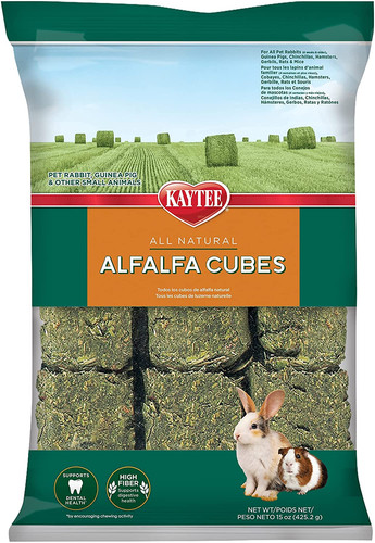 Alfalfa cubes for rabbits - alfalfa,