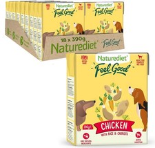Naturediet - Feel Good Wet Dog Food, Natural and Nutritionally Balanced, Chicke