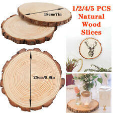 18-25cm Pine Wood Slices Round