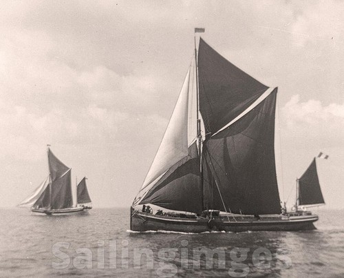 Spritsail barge - spritsail,