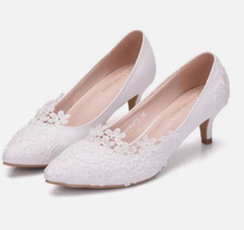 New Womens Wedding-Pure White