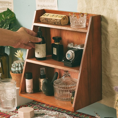 Vintage shelf small - small, wood