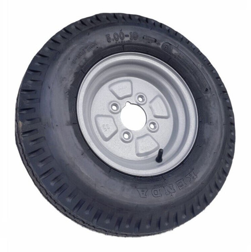 Trailer wheel and - trailer, 500