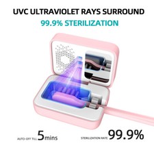 Toothbrush Case with UV-C