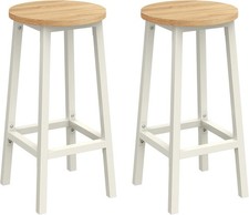 Set Of 2 Bar Stools Tall