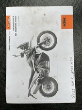 Owners Manual 2021 For KTM 890 Adventure R & 890 Rally.