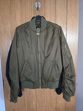 Topshop Bomber Jacket, Green
