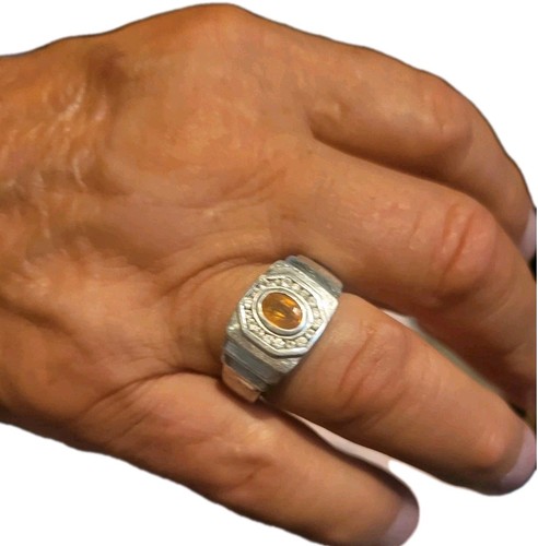 Men sterling oval cut - men's, oval-cut