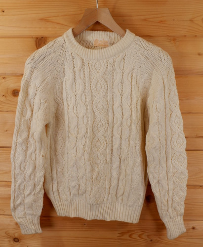 Vintage sears aran fisherman - sears,