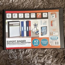 Elba Vision 30mm 4D-Ring Binder Oblong A3 Black 100082459