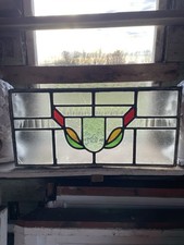 Antique Art Deco Leaded