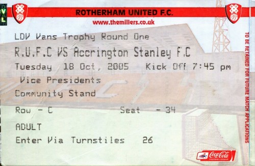 Rotherham united accrington - rotherham,