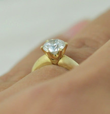 18K Yellow Gold & 1.03CT GIA