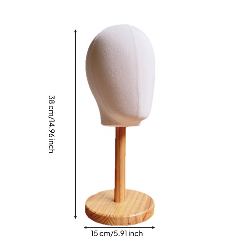 Hat display model - head, with