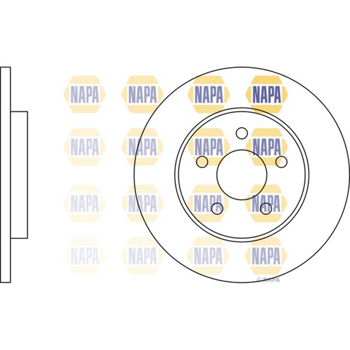 Brake discs solid for ford - for,