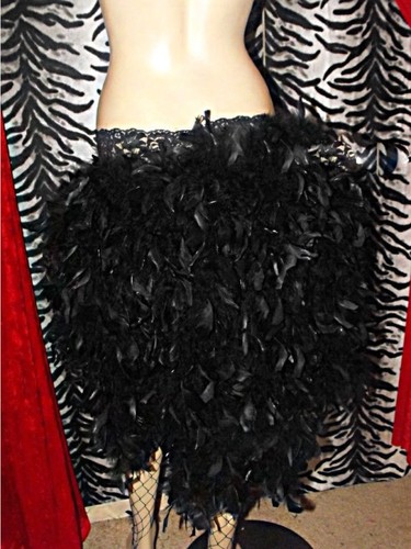 Black burlesque long - black,