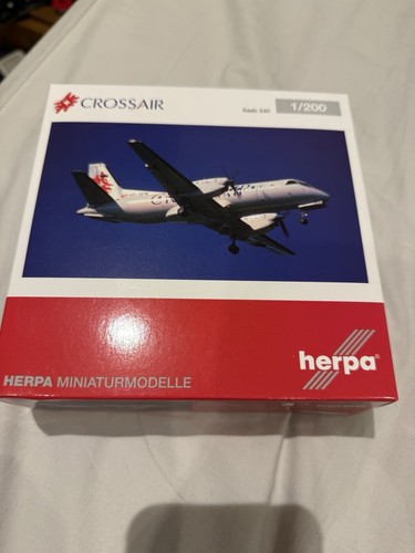 Herpa saab 340 crossair - -,