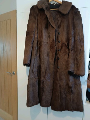 Vintage fur coat likely - fur, coat,