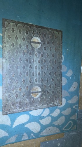 Cast iron manhole - manhole, drain