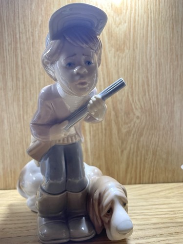 Lladro 4971 hunter puppet - lladro,