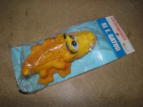 Vintage squeaky gator - al, gator-